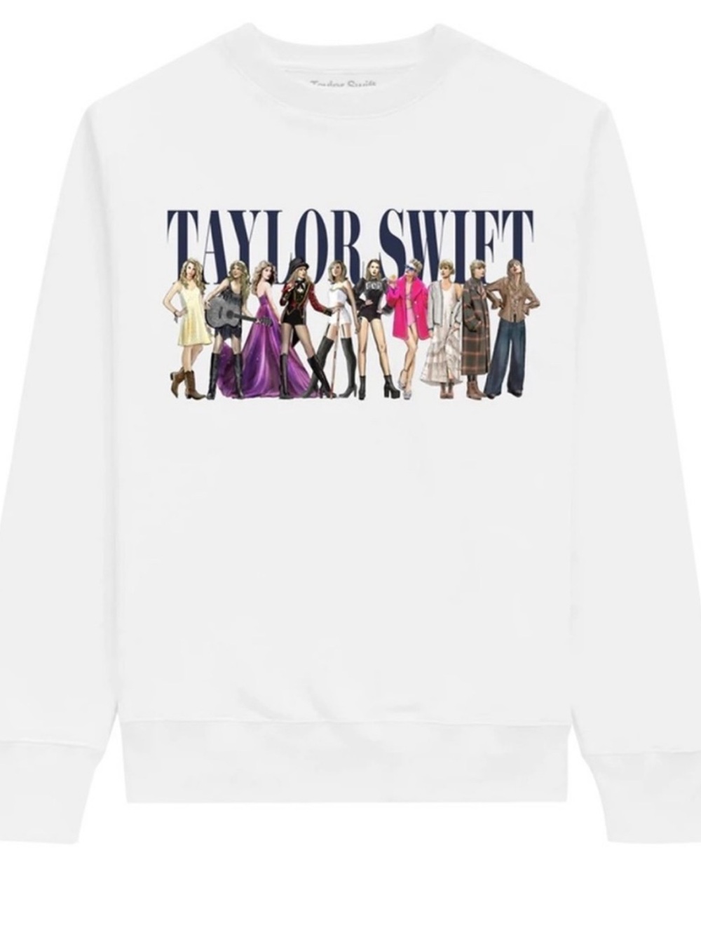 Taylor Swift Midnights Eras  Crewneck Large